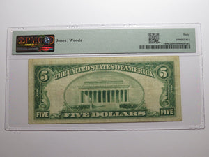 $5 1929 Mankato Kansas KS National Currency Bank Note Bill Ch. #6817 VF30 PMG