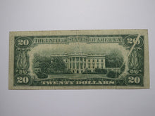 Load image into Gallery viewer, $20 1950-C Gutter Fold Error Federal Reserve Bank Note Currency Bill FINE