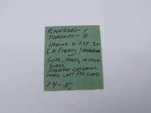 Load image into Gallery viewer, March 14, 1971 New York Rangers Maple Leafs NHL Hockey Ticket Stub Giacomin SO