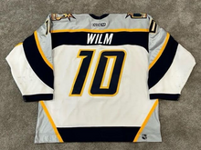 Load image into Gallery viewer, 2002-03 Clarke Wilm Nashville Predators Game Used Worn NHL Hockey Jersey! 5th