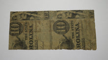 Load image into Gallery viewer, $1 1861 Raleigh North Carolina Obsolete Currency Bank Note Bill State of NC 