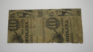 $1 1861 Raleigh North Carolina Obsolete Currency Bank Note Bill State of NC 