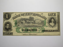 Load image into Gallery viewer, $1 18__ East Haddam Connecticut Obsolete Currency Bank Note Remainder Bill UNC++