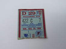 Load image into Gallery viewer, December 29, 1968 New York Rangers Vs Montreal Canadiens NHL Hockey Ticket Stub