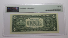 Load image into Gallery viewer, $1 2003 Radar Serial Number Federal Reserve Currency Bank Note Bill PMG UNC66EPQ