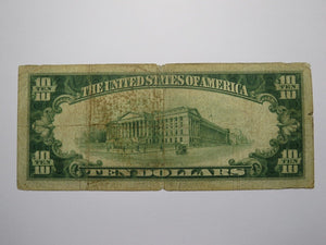 $10 1929 Ocala Florida FL National Currency Bank Note Bill Charter #10578 RARE!