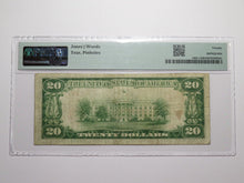 Load image into Gallery viewer, $20 1929 Hebbronville Texas TX National Currency Bank Note Bill Ch. #12995 VF20