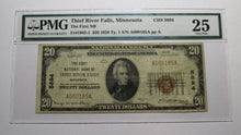 Load image into Gallery viewer, $20 1929 Thief River Falls Minnesota MN National Currency Bank Note Bill #5894