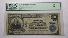 Load image into Gallery viewer, $10 1902 Caldwell New Jersey NJ National Currency Bank Note Bill #9612 FINE PCGS