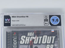 Load image into Gallery viewer, NBA Shootout &#39;98 Sony Playstation Factory Sealed Video Game Wata 9.0 A+ 1998