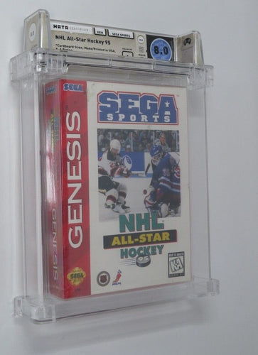 New NHL All Star Hockey '95 Sega Genesis Sealed Video Game Wata Graded 8.0 A