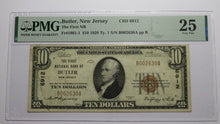 Load image into Gallery viewer, $10 1929 Butler New Jersey NJ National Currency Bank Note Bill Ch #6912 VF25 PMG