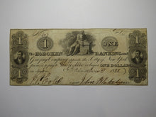 Load image into Gallery viewer, $1 1828 Hoboken New Jersey NJ Obsolete Currency Bank Note Bill Grazing Company