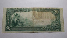 Load image into Gallery viewer, $20 1902 Bristol Connecticut CT National Currency Bank Note Bill! Ch. #2250 VF+