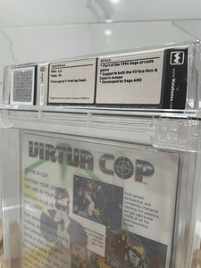 New Virtua Cop Sega Saturn Factory Sealed Video Game Wata 9.8 Graded Virtual CD