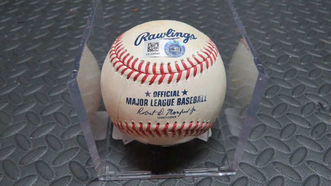 2020 Eugenio Suarez Cincinnati Reds Game Used MLB Baseball! Johan Oviedo Cards