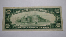 Load image into Gallery viewer, $10 1929 Highland Illinois IL National Currency Bank Note Bill! Ch. #6653 VF!