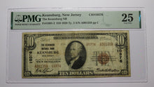 Load image into Gallery viewer, $10 1929 Keansburg New Jersey NJ National Currency Bank Note Bill Ch #10376 VF25