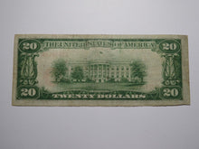 Load image into Gallery viewer, $20 1929 Bradford Ohio OH National Currency Bank Note Bill Charter #9163 VF