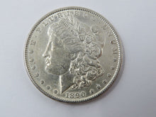 Load image into Gallery viewer, $1 1890-P Morgan Silver Dollar!  90% Uncirculated US Silver Coin BU Condition