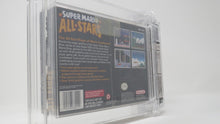 Load image into Gallery viewer, Original Super Mario All Stars Super Nintendo Sealed Video Game Wata Graded 7.0 