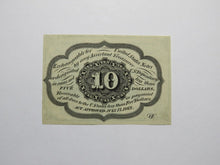 Load image into Gallery viewer, 1863 $.10 First Issue Fractional Currency Obsolete Bank Note Bill 1st Choice NEW