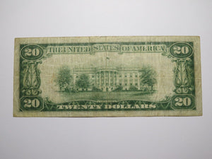 $20 1929 Kansas City Missouri MO National Currency Bank Note Bill Ch #11344 FINE