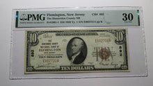 Load image into Gallery viewer, $10 1929 Flemington New Jersey NJ National Currency Bank Note Bill Ch. #892 VF30