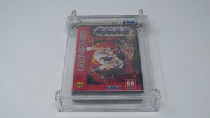 Sub Terrania Sega Genesis Factory Sealed Video Game Wata Graded 9.6 A Seal