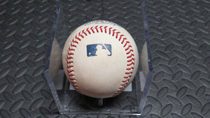 2018 Devin Mesoraco New York Mets Game Used Baseball! 1B Hit! Last Career Single