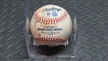 Load image into Gallery viewer, 2019 Rosell Herrera Miami Marlins Game Used Double MLB Baseball! 2B Hit Nats