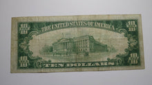 Load image into Gallery viewer, $10 1929 Meriden Connecticut CT National Currency Bank Note Bill! Ch. #720 VF!