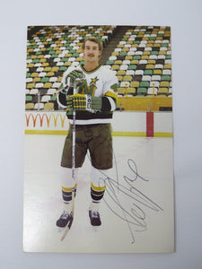 Steve Payne Minnesota North Stars Signed Autographed Original NHL 5X3 Photo