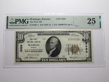 Load image into Gallery viewer, $10 1929 Wamego Kansas KS National Currency Bank Note Bill Ch. #3434 VF25