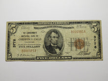 Load image into Gallery viewer, $5 1929 Chippewa Falls Wisconsin WI National Currency Bank Note Bill Ch. #3778