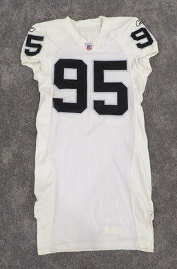 2005 Ed Jasper Oakland Raiders Game Used Worn NFL Football Jersey! Texas A&M