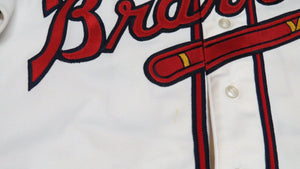 1988 Tommy Gregg Atlanta Braves Game Used Worn MLB Baseball Jersey! Good Use!