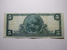 Load image into Gallery viewer, $5 1902 Mount Joy Pennsylvania PA National Currency Bank Note Bill #1516 VF Mt.