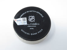 Load image into Gallery viewer, 2022-23 New York Islanders Vs. Seattle Kraken Game Used NHL Puck Sorokin Shutout