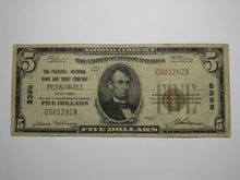 Load image into Gallery viewer, $5 1929 Peekskill New York NY National Currency Bank Note Bill Ch. #8398 FINE