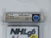 Load image into Gallery viewer, New NHL &#39;96 Hockey Sega Genesis Factory Sealed Video Game Wata Graded 9.4 A