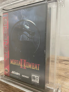 Mortal Kombat 2 Sega Genesis Midway Factory Sealed Video Game Wata 9.4 Graded II