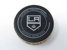 Load image into Gallery viewer, 2013 Trevor Lewis Los Angeles Kings Game Used Playoff Goal Scored NHL Puck GWG