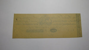 $100 18__ Charleston South Carolina Obsolete Currency Bank Note Original Reprint