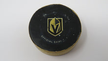 Load image into Gallery viewer, 2019-20 Mike Hoffman Florida Panthers Game Used Goal Puck -Trocheck Pysyk Assist