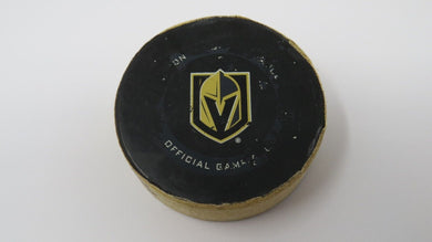 2019-20 Mike Hoffman Florida Panthers Game Used Goal Puck -Trocheck Pysyk Assist