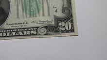 Load image into Gallery viewer, $20 1934-A Gutter Fold Error Cleveland Federal Reserve Bank Note Currency Bill