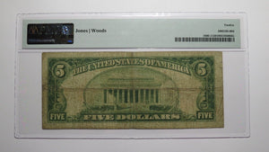 $5 1929 Bovey Minnesota MN National Currency Bank Note Bill Ch. #11054 F12 PMG