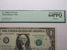 Load image into Gallery viewer, $1 1977 Bookend Atlanta GA Federal Reserve Bank Note Currency Bill PCGS 64PPQ