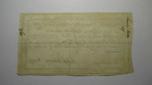 Load image into Gallery viewer, 1790 10s Connecticut Comptroller&#39;s Office Colonial Currency Note! Pomeroy Signed